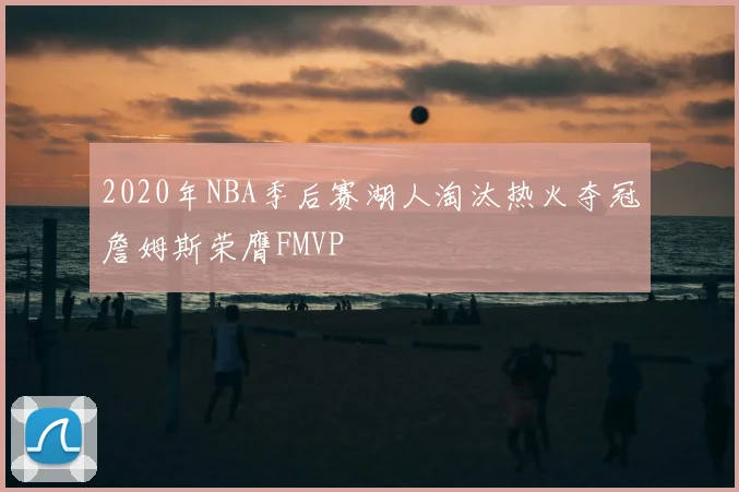 2020年NBA季后赛湖人淘汰热火夺冠詹姆斯荣膺FMVP