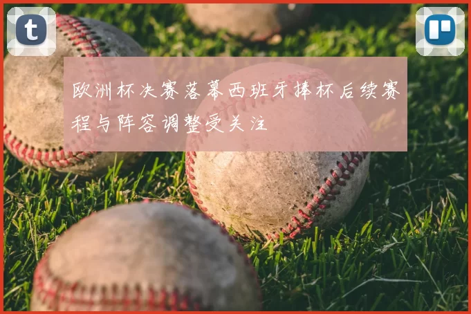 欧洲杯决赛落幕西班牙捧杯后续赛程与阵容调整受关注