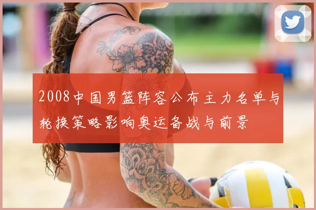 2008中国男篮阵容公布主力名单与轮换策略影响奥运备战与前景